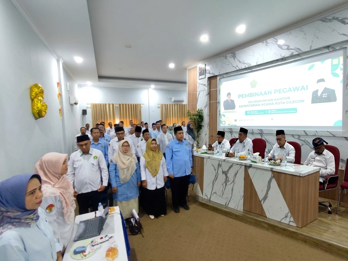 Pembinaan Pegawai Kantor Kementerian Agama Kota Cilegon