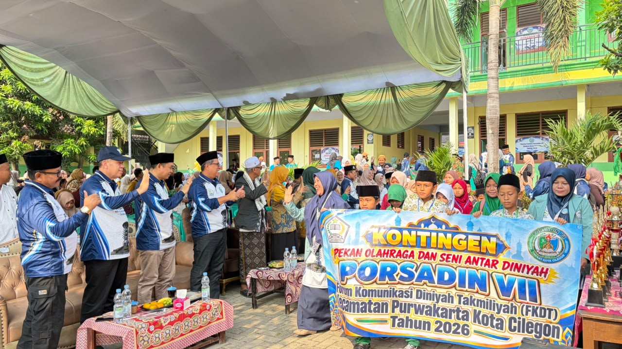 Porsadin Tingkat Kota Cilegon 2026 Diikuti 224 Siswa dari Delapan Kecamatan